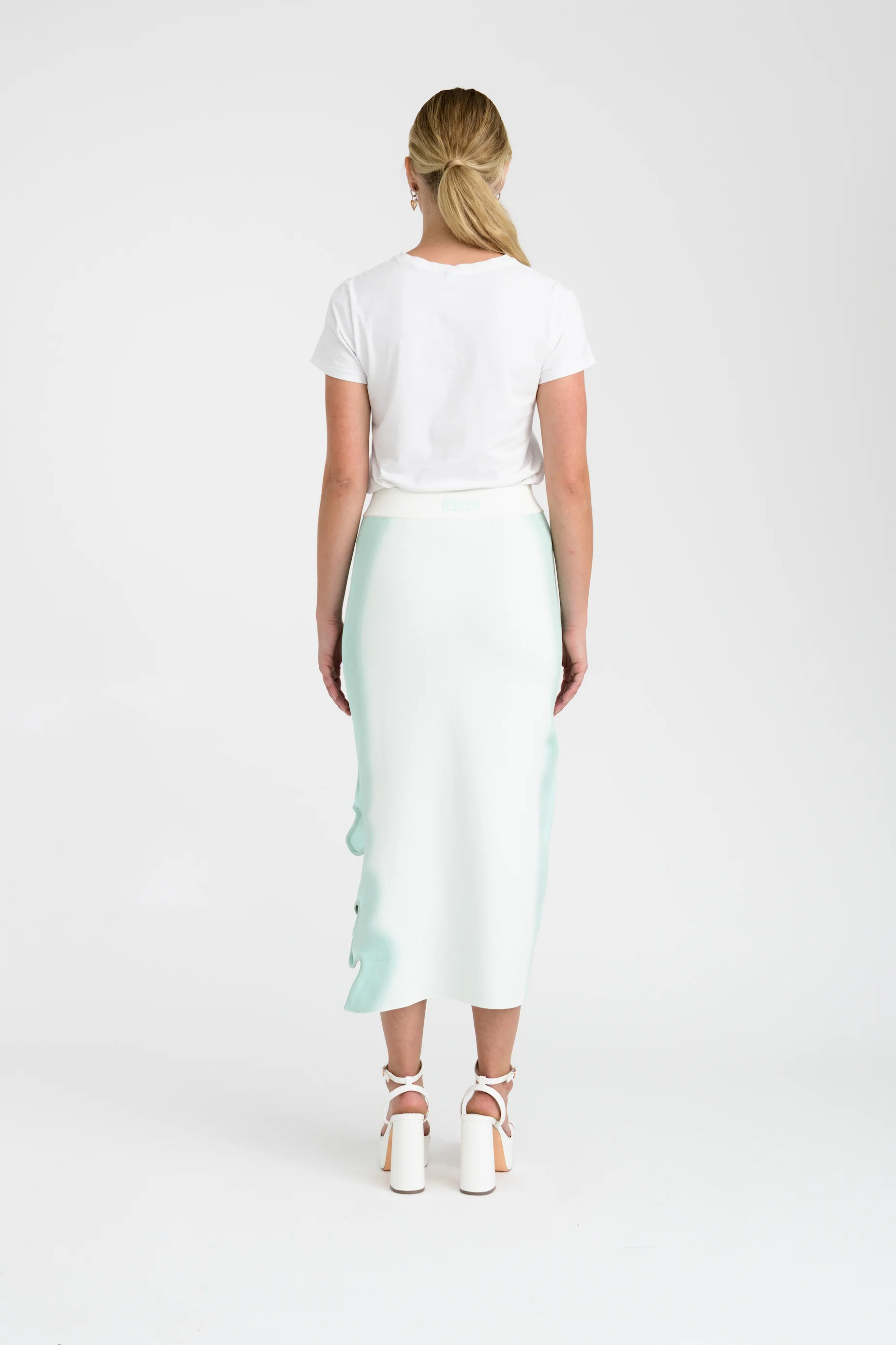 RAGO WAVY MIDI SKIRT - Image 3