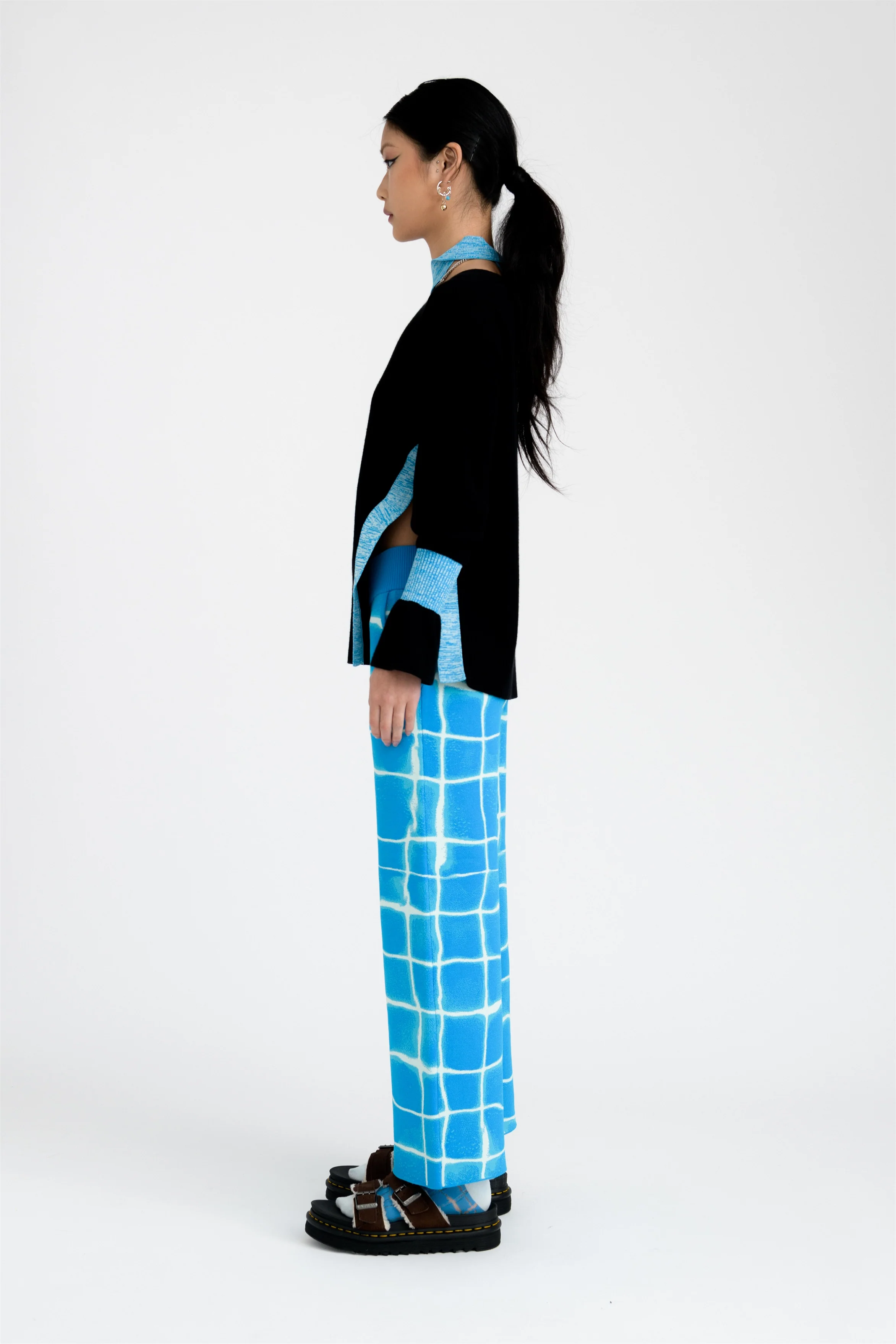 RAY CASHMERE COTTON OVERSIZED PULLOVER - Image 2
