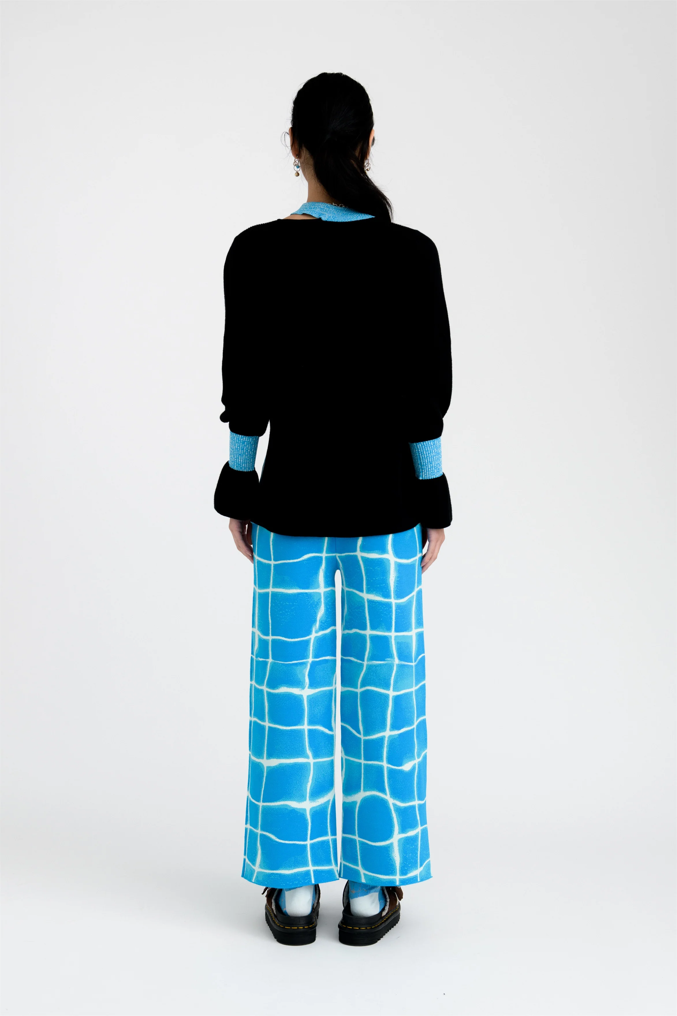RAY CASHMERE COTTON OVERSIZED PULLOVER - Image 3