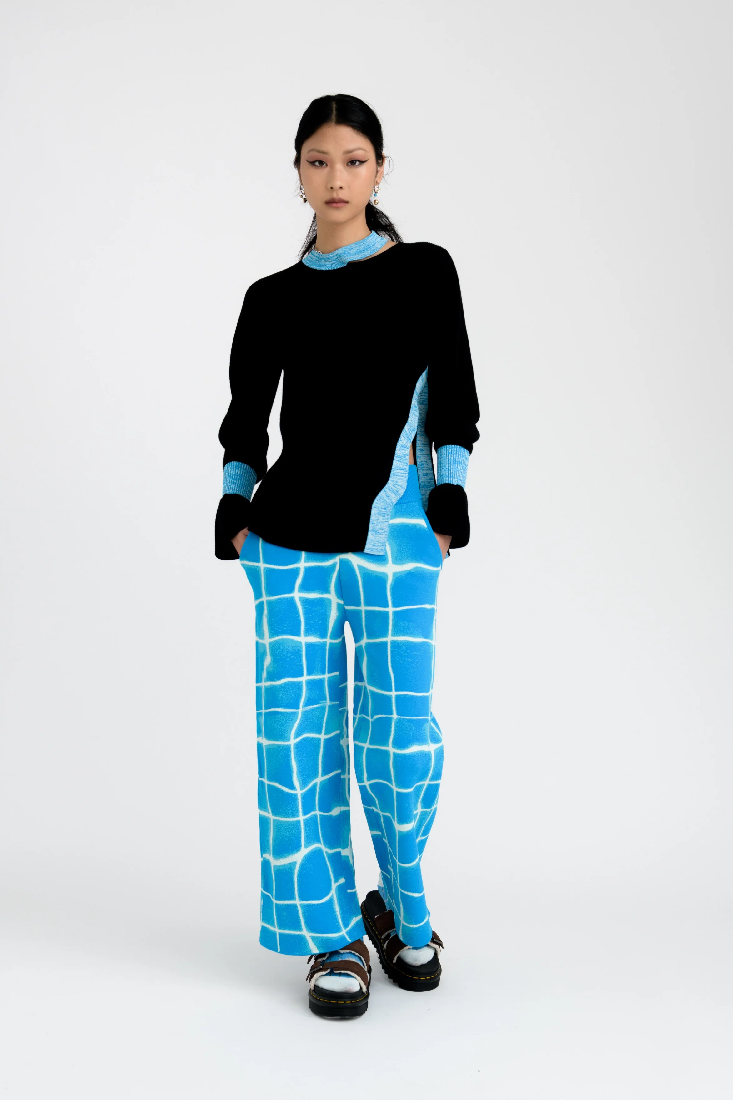 RAY CASHMERE COTTON OVERSIZED PULLOVER - Image 4