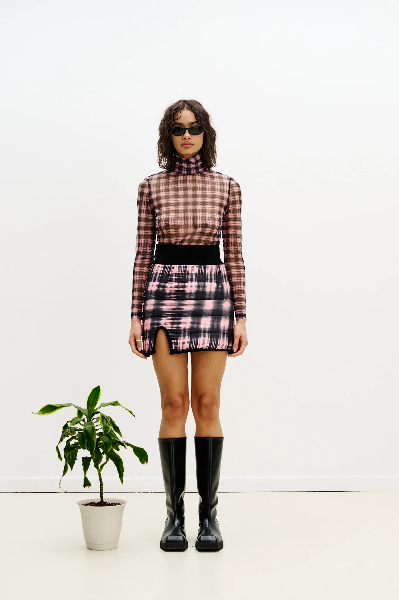 RHODA REVERSIBLE QUILTED SKIRT - Image 4