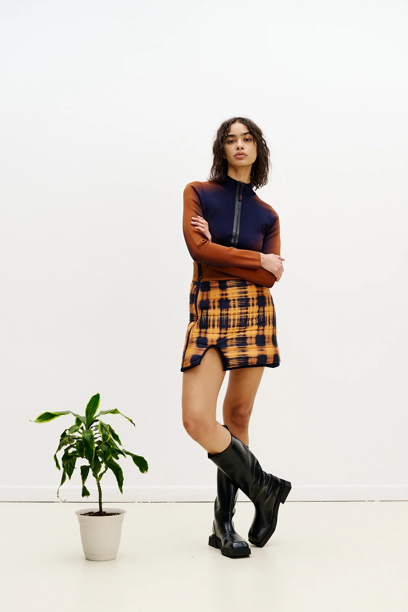 RHODA REVERSIBLE QUILTED SKIRT - Image 6