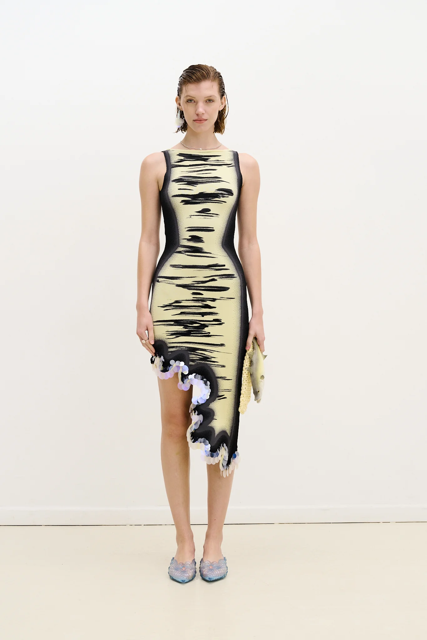 ROBIN REVERSIBLE WAVY DRESS WITH SEQUINS - Image 2