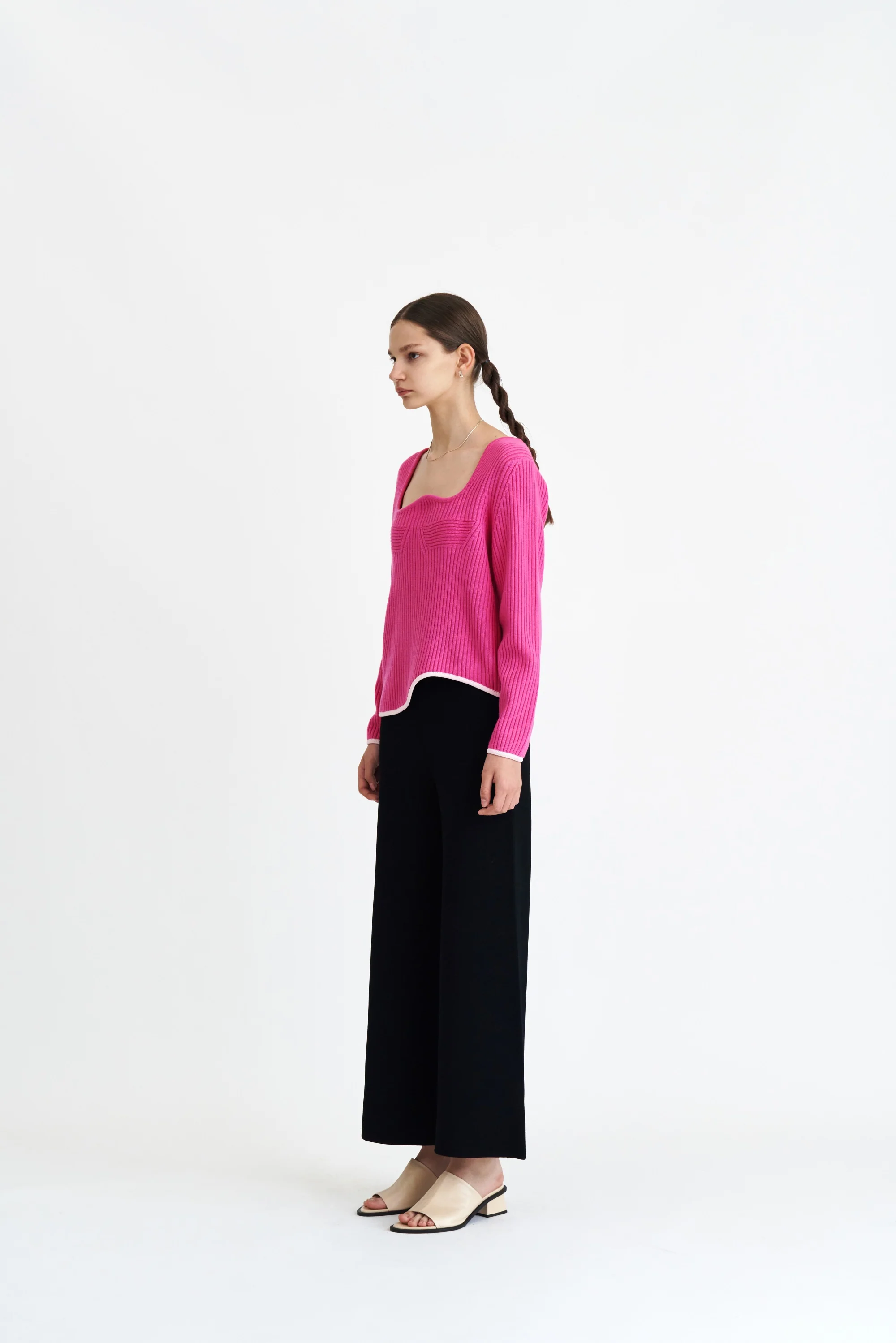 RODIN MERINO WOOL OVERSIZED PULLOVER - Image 3