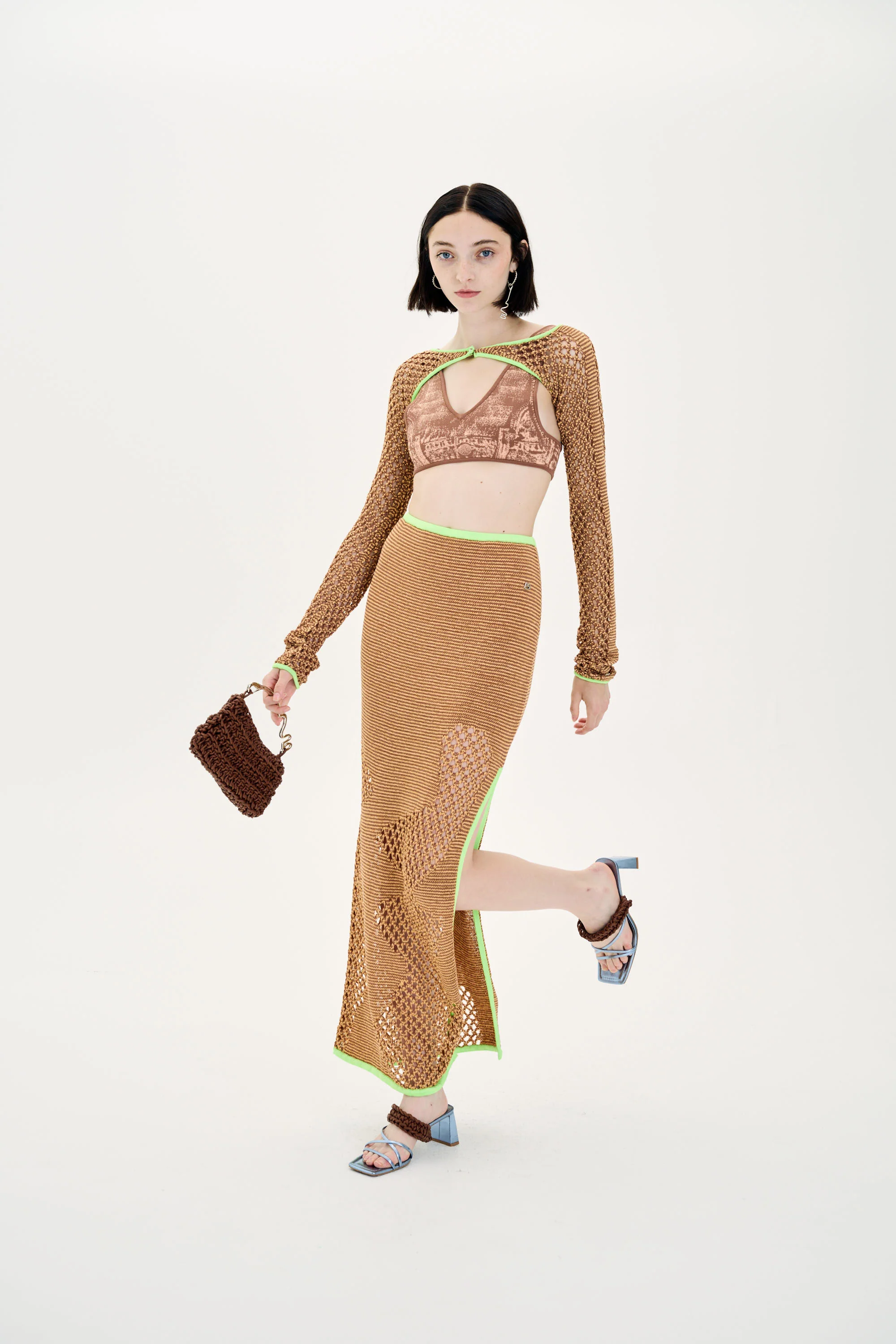 ROWAN CROCHET MAXI SKIRT - Image 4