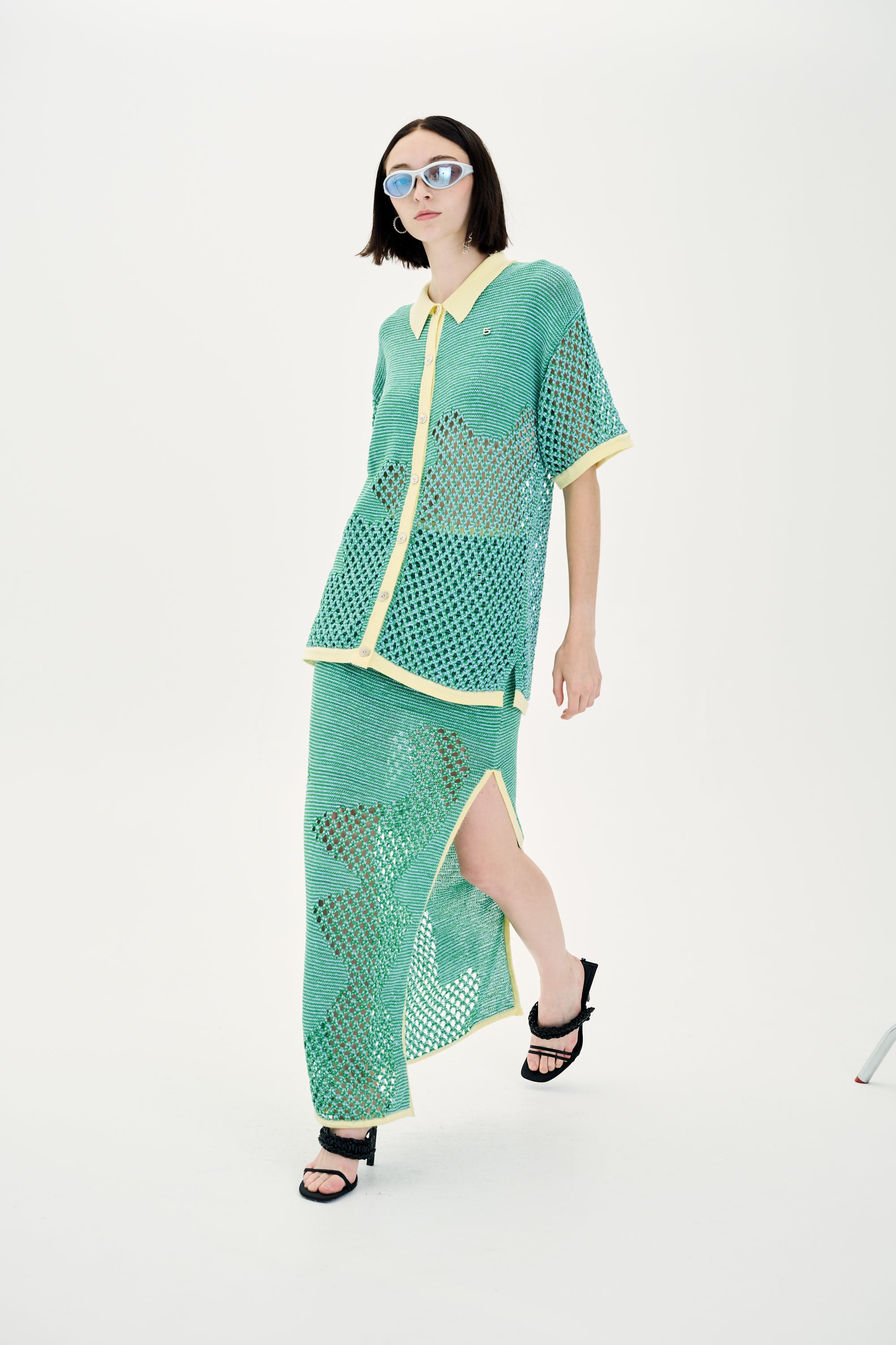 ROWAN CROCHET MAXI SKIRT - Image 3