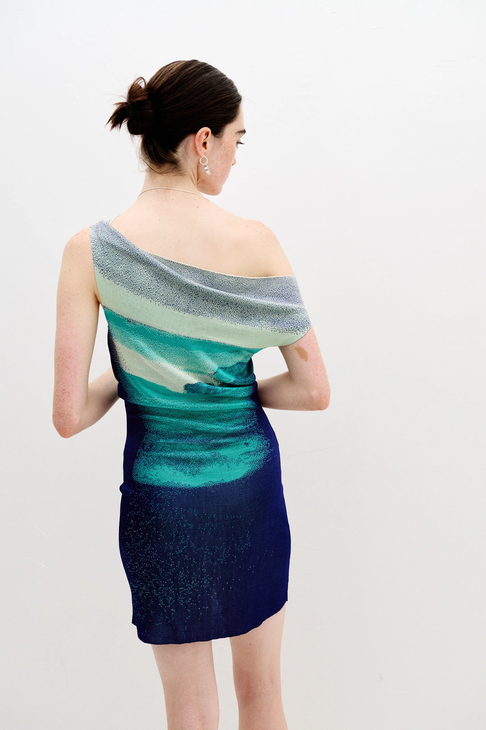 SALVIA LAKE PRINT MINI DRESS - Image 6