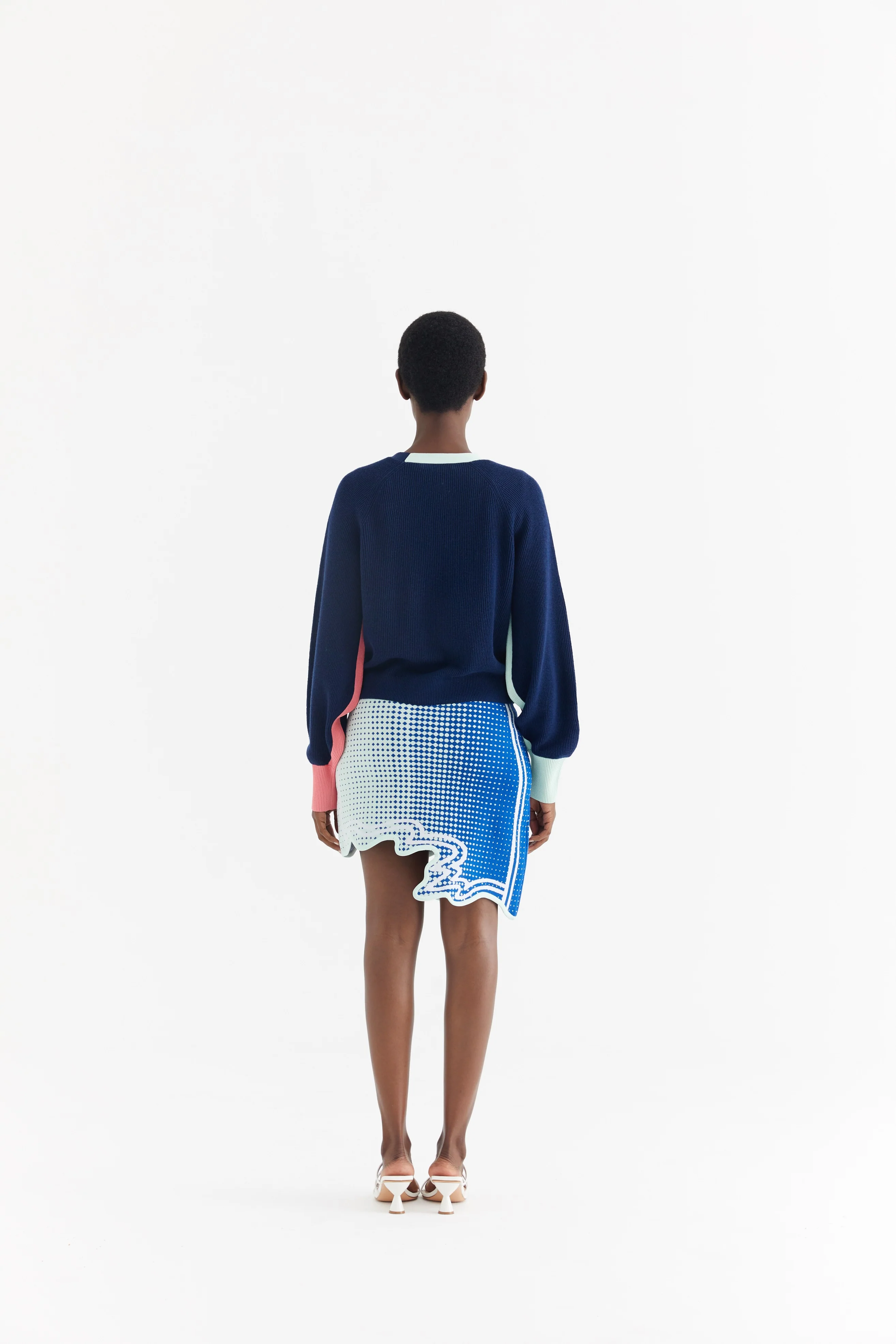 SEDNA MERINO WOOL WAVY CARDIGAN - Image 3