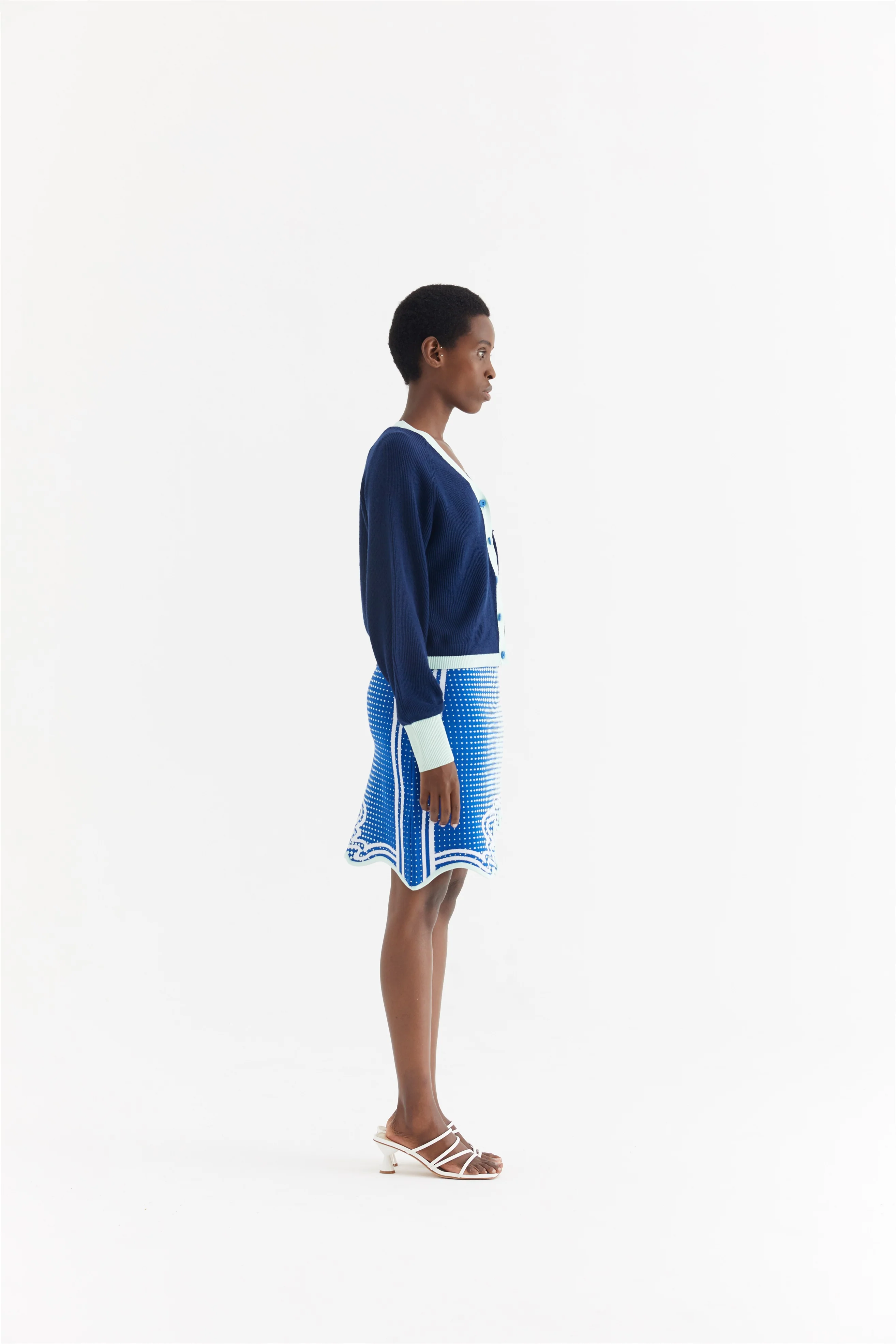 SEDNA MERINO WOOL WAVY CARDIGAN - Image 4