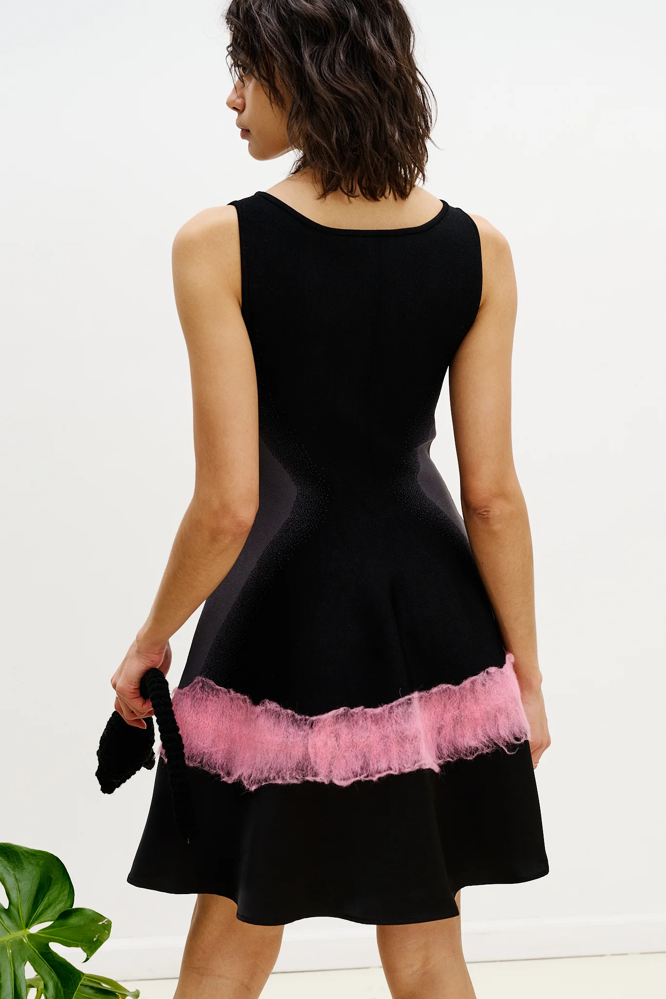 SENNA NEEDLE PUNCH MINI DRESS - Image 3