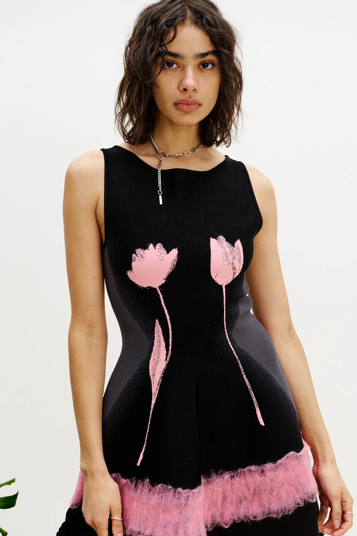 SENNA NEEDLE PUNCH MINI DRESS - Image 5