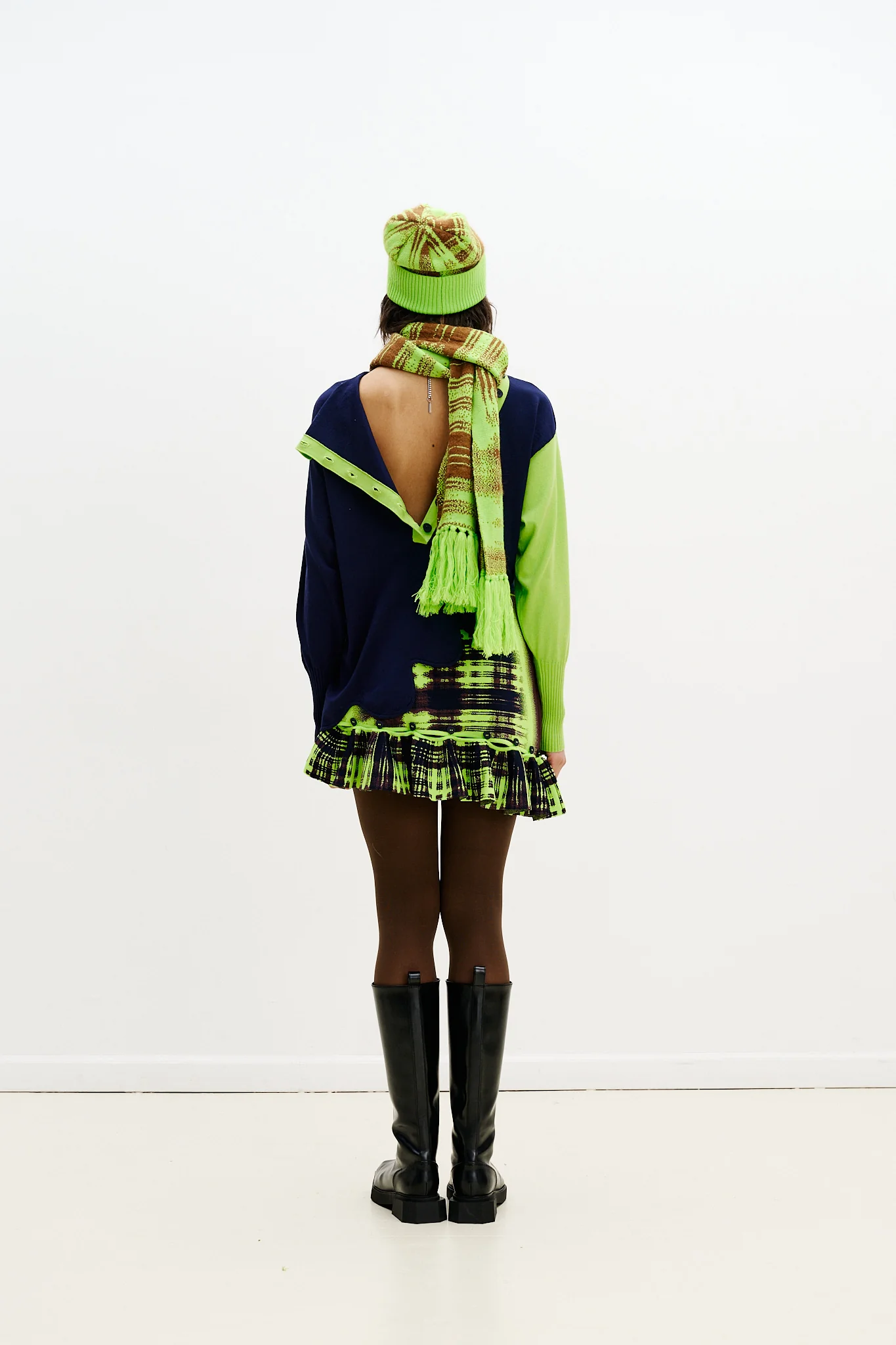 SHARON COLORBLOCK WAVY PULLOVER - Image 4