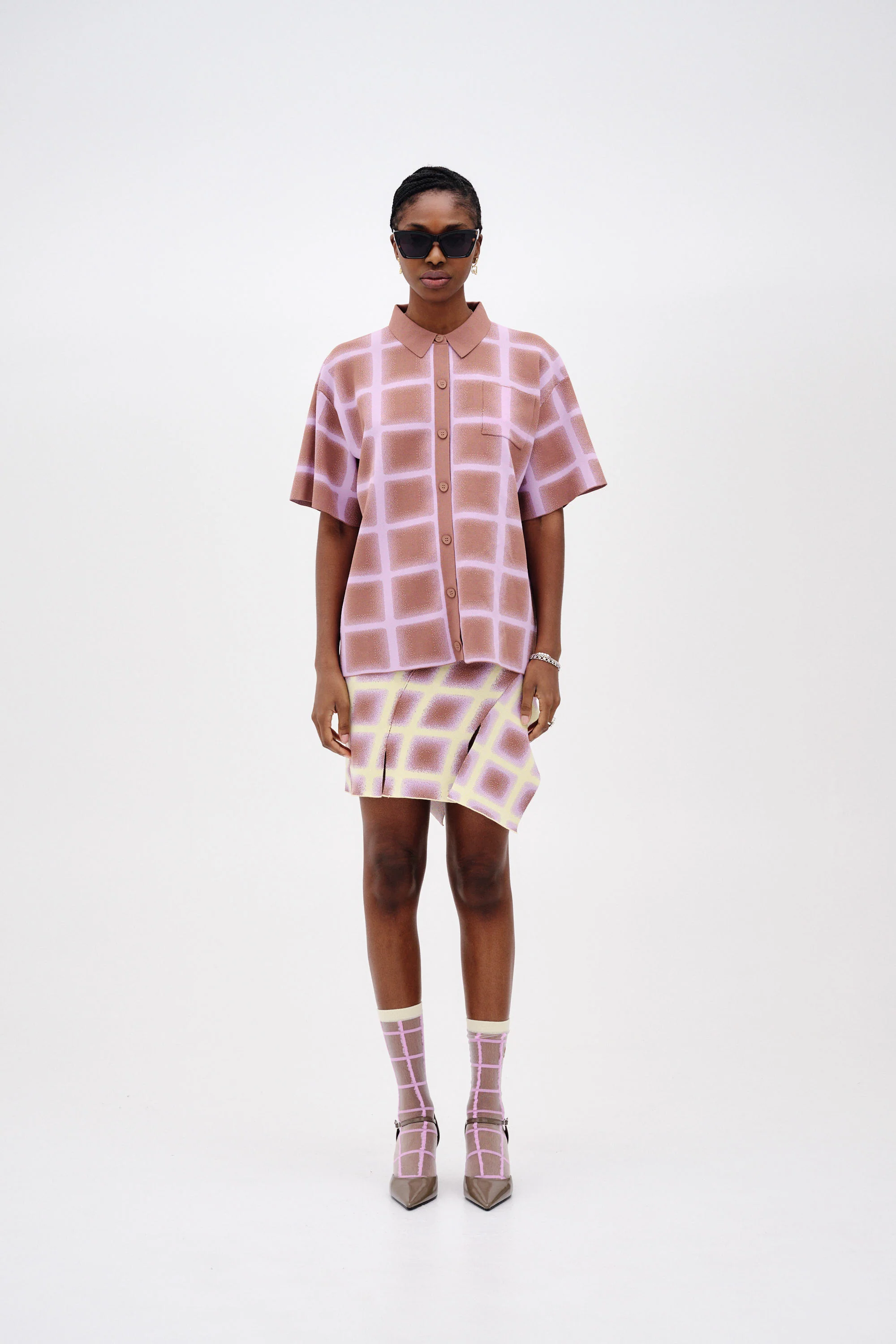 SHEBA MINI PLAID SKIRT - Image 4