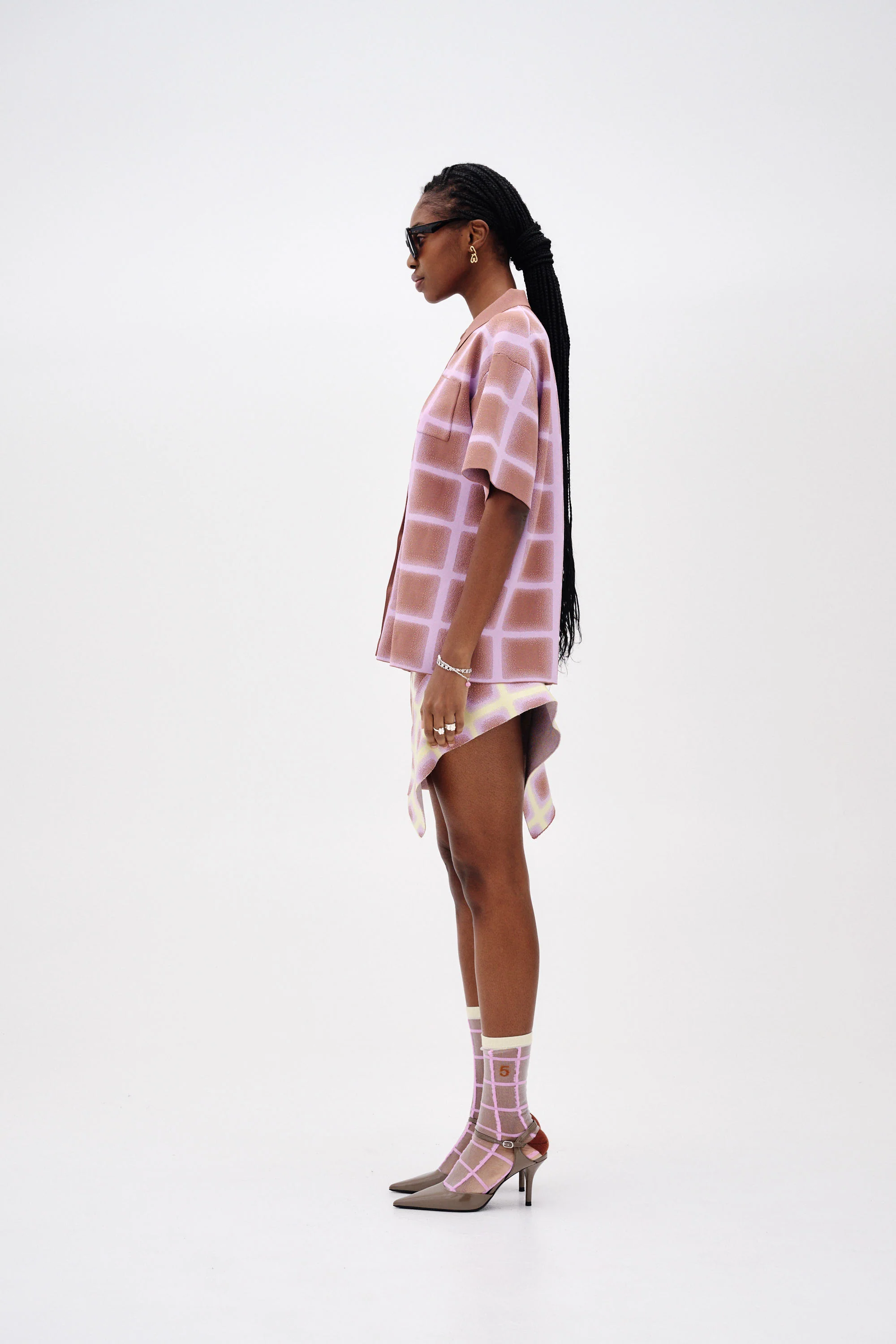 SHEBA MINI PLAID SKIRT - Image 5