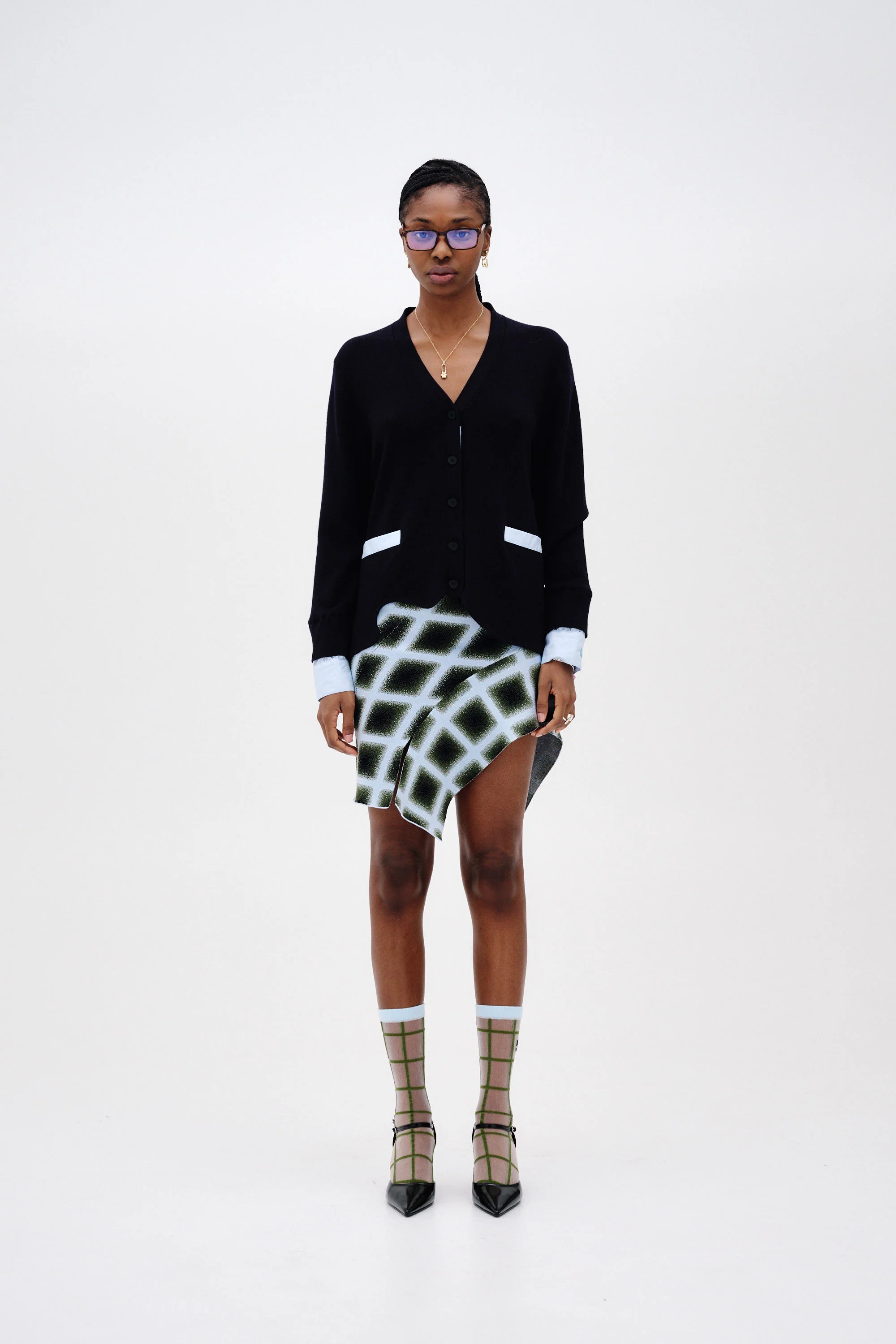 SHEBA MINI PLAID SKIRT - Image 3