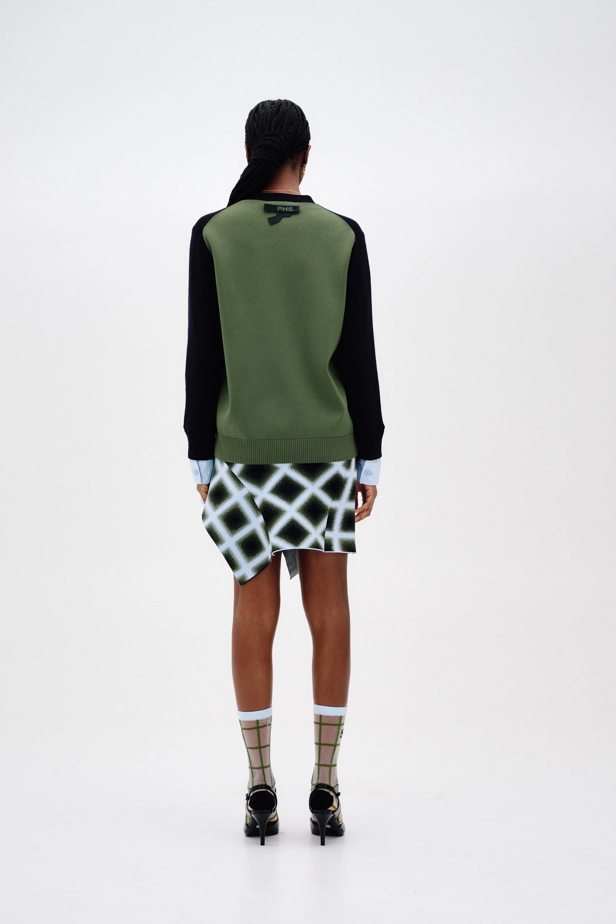 SHEBA MINI PLAID SKIRT - Image 4