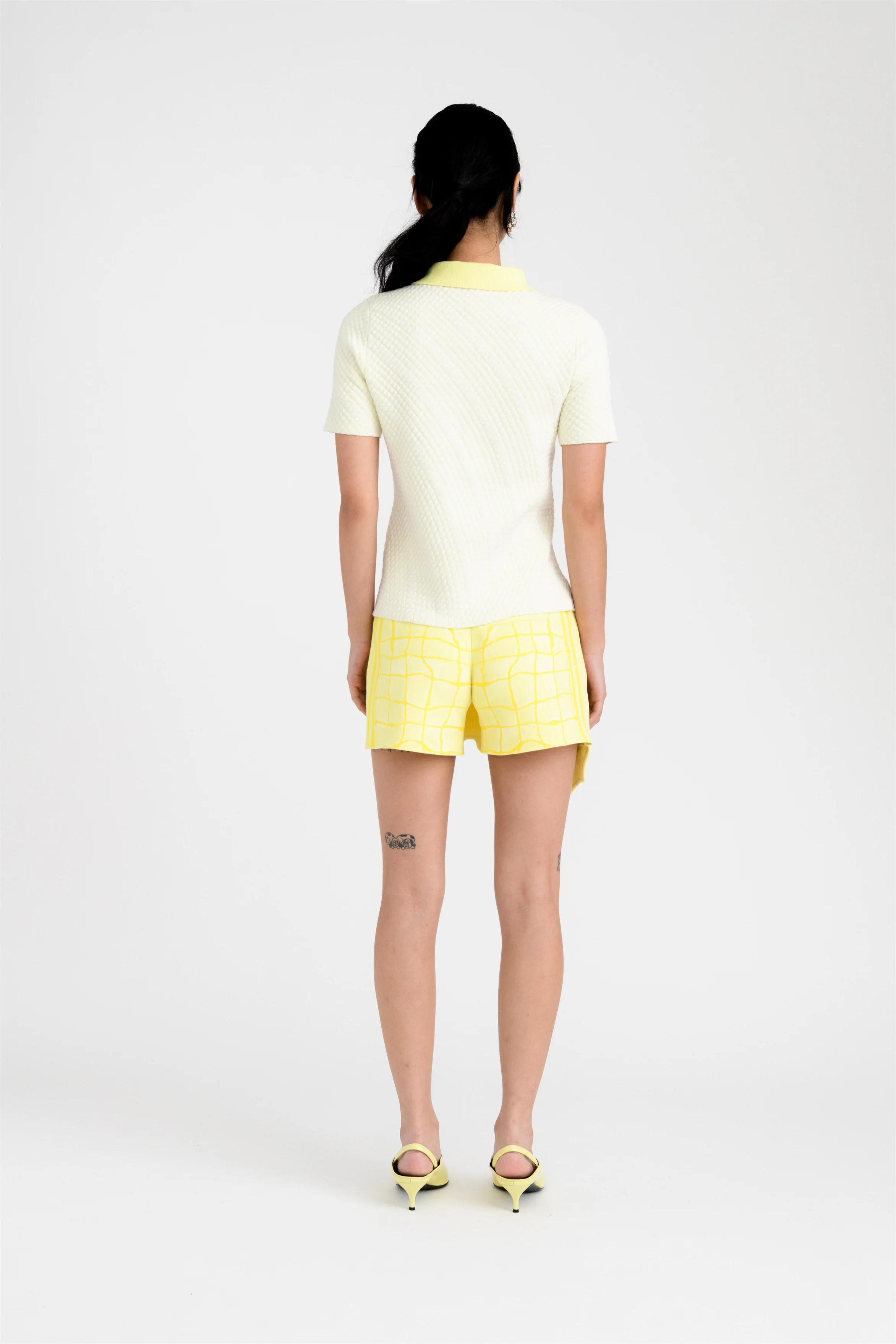 SUNNY PILLOW STITCH POLO SHIRT - Image 3