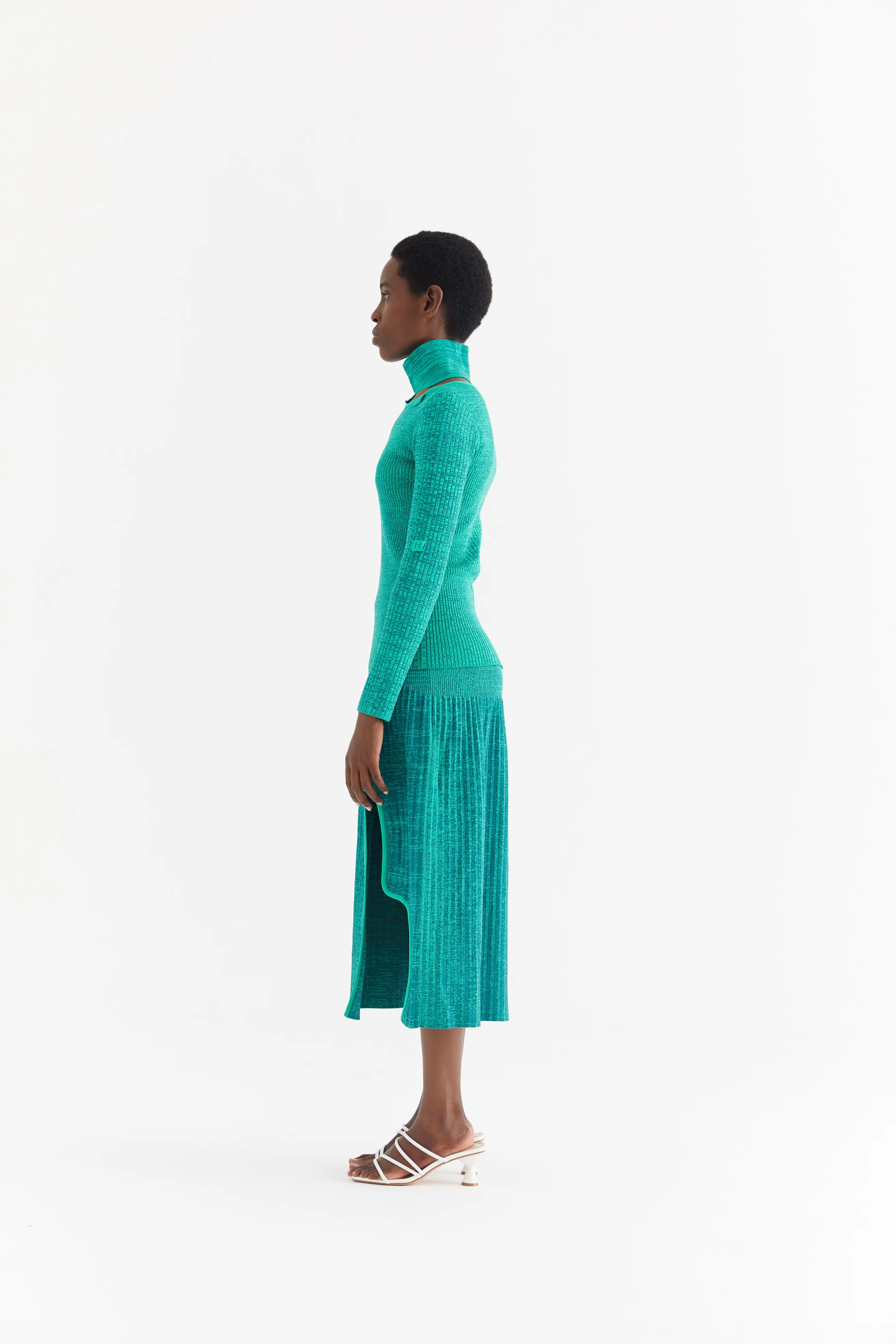 SUSAN MOCK NECK LONG SLEEVE PULLOVER - Image 3