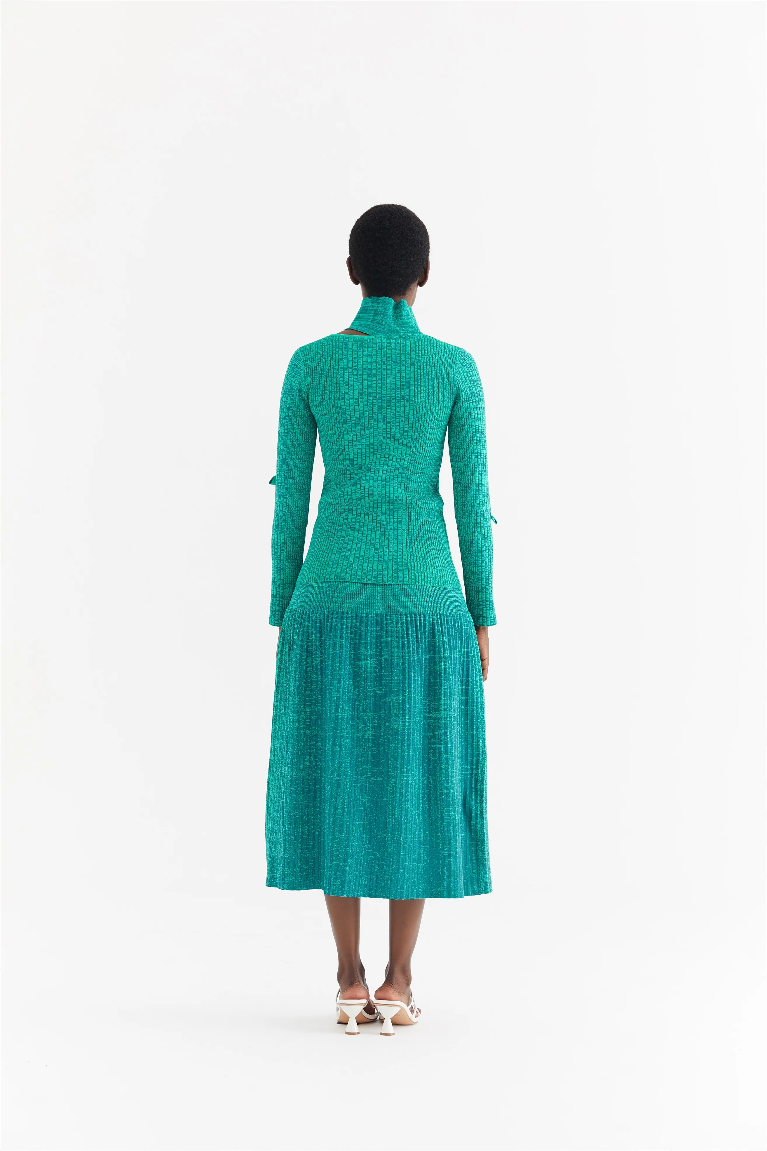SUSAN MOCK NECK LONG SLEEVE PULLOVER - Image 4