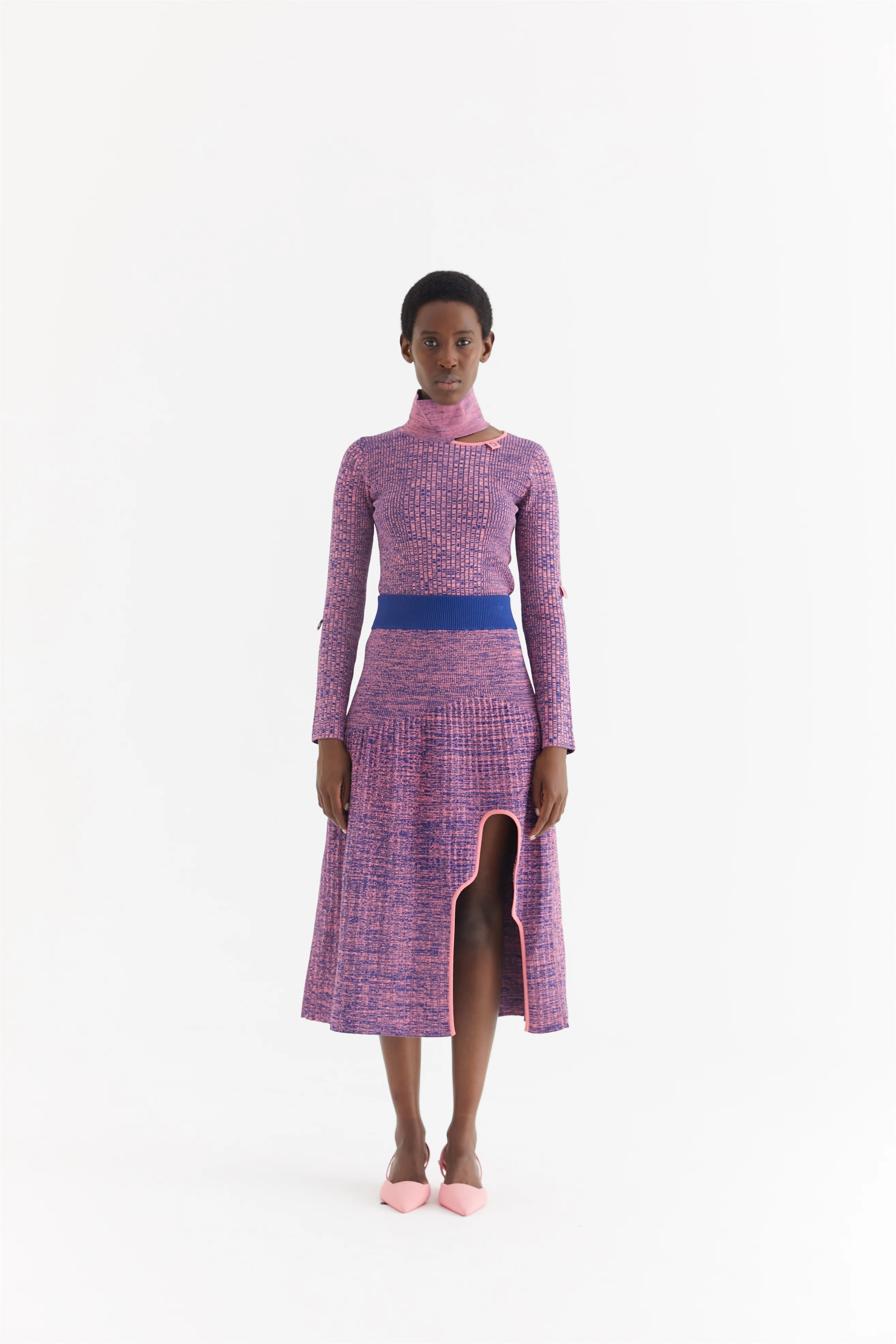 SUSAN MOCK NECK LONG SLEEVE PULLOVER - Image 2