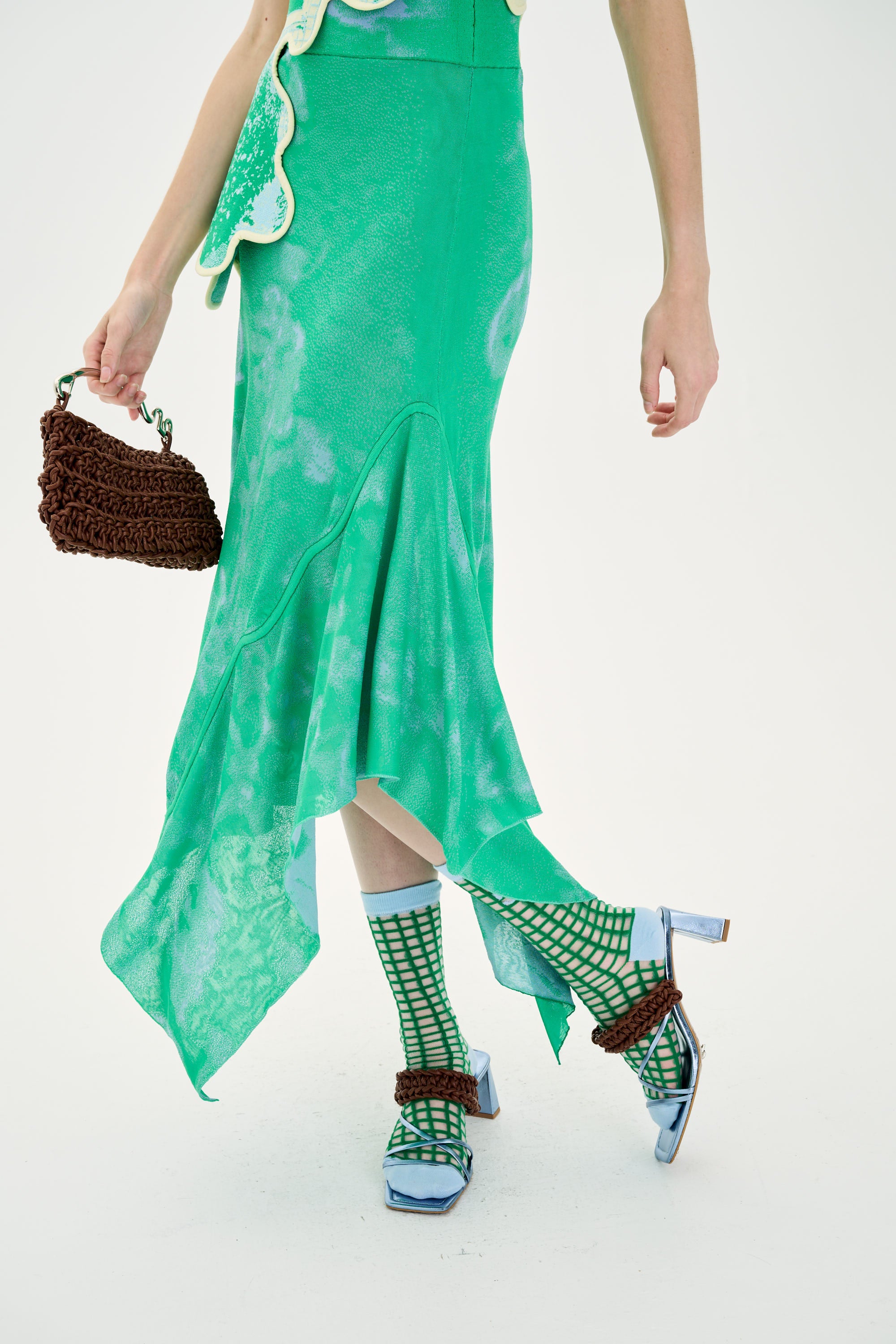 TAURUS FLOWER PRINT MAXI SKIRT - Image 4