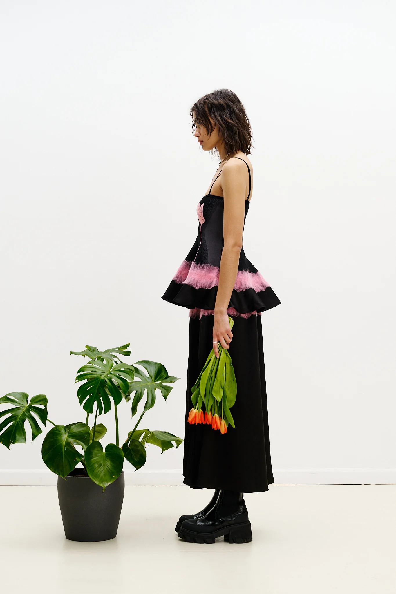 TULIP NEEDLE PUNCH TANK TOP - Image 4