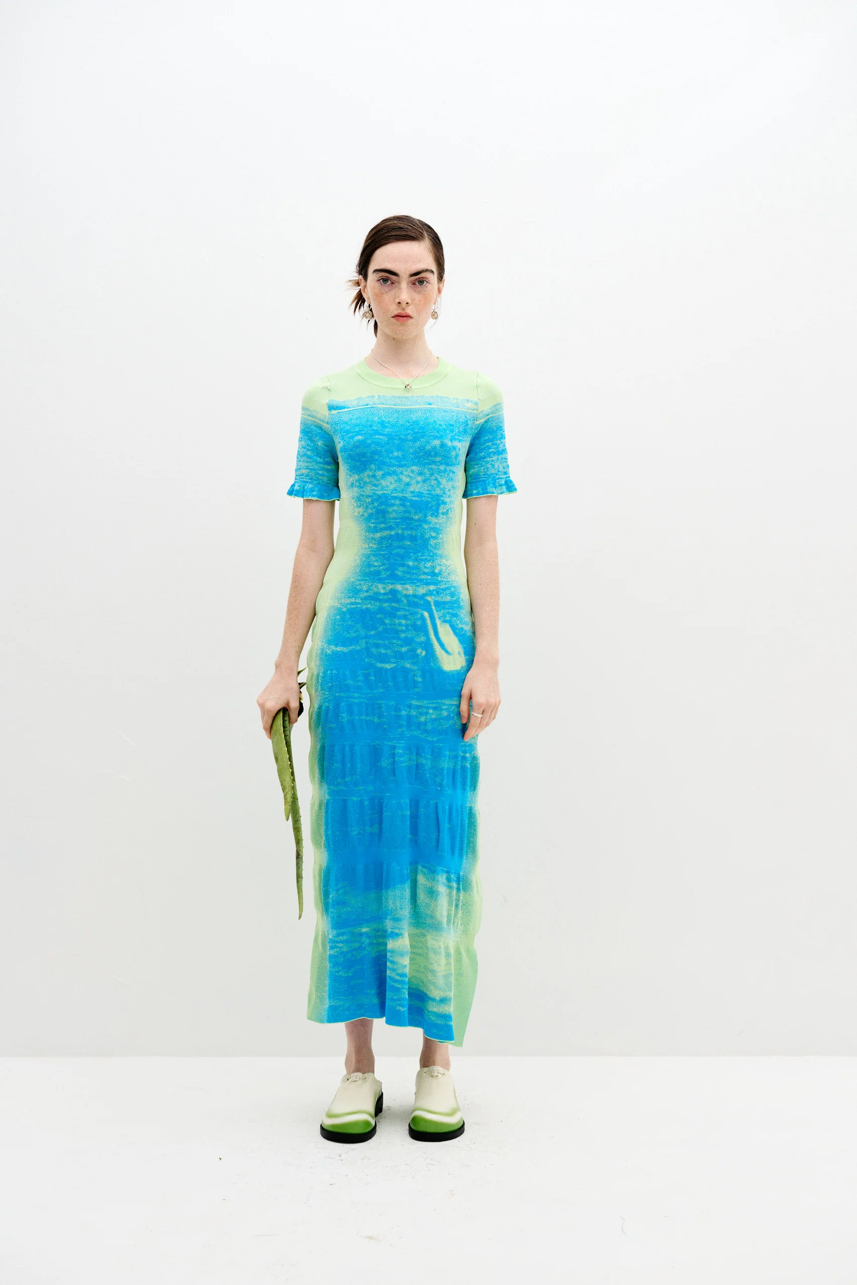 VINCA LAKE PRINT MAXI DRESS - Image 2