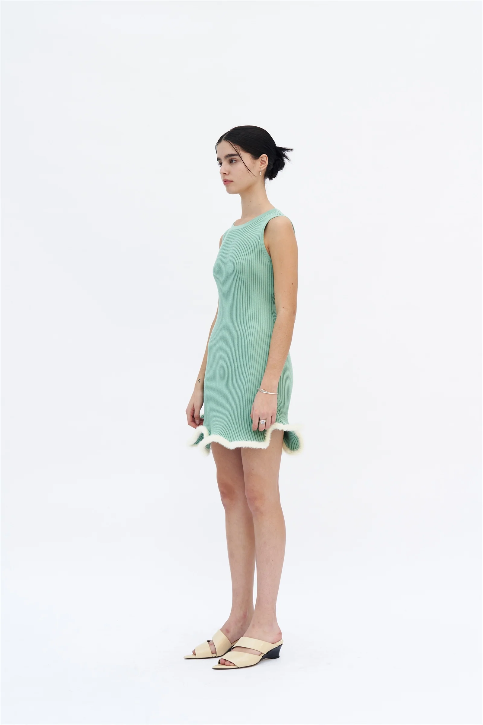 XENA 3D WAVY MINI TANK DRESS - Image 3