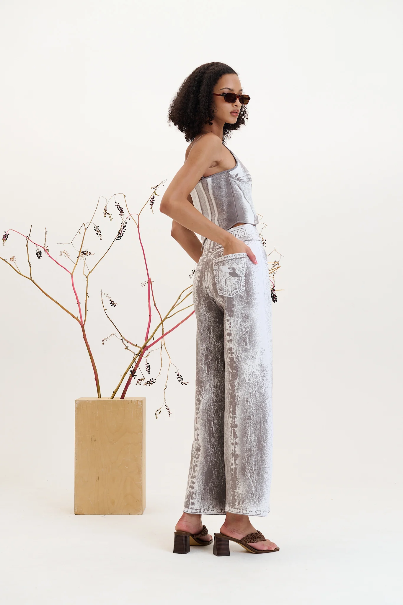 ZAHRA WIDE LEG PANTS - Image 4