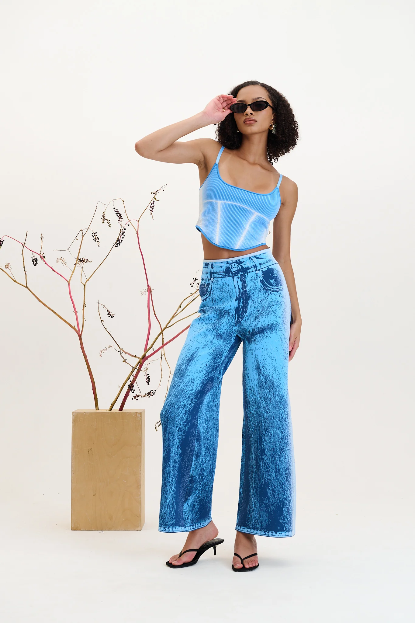 ZAHRA WIDE LEG PANTS - Image 2