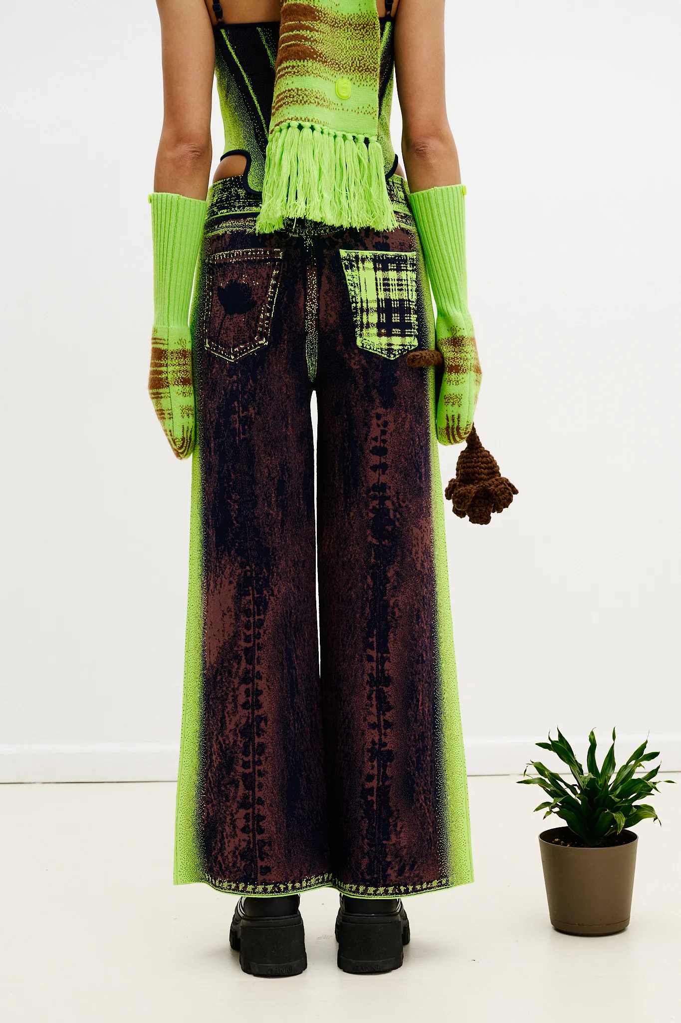 ZAHRA WIDE LEG PANTS - Image 7
