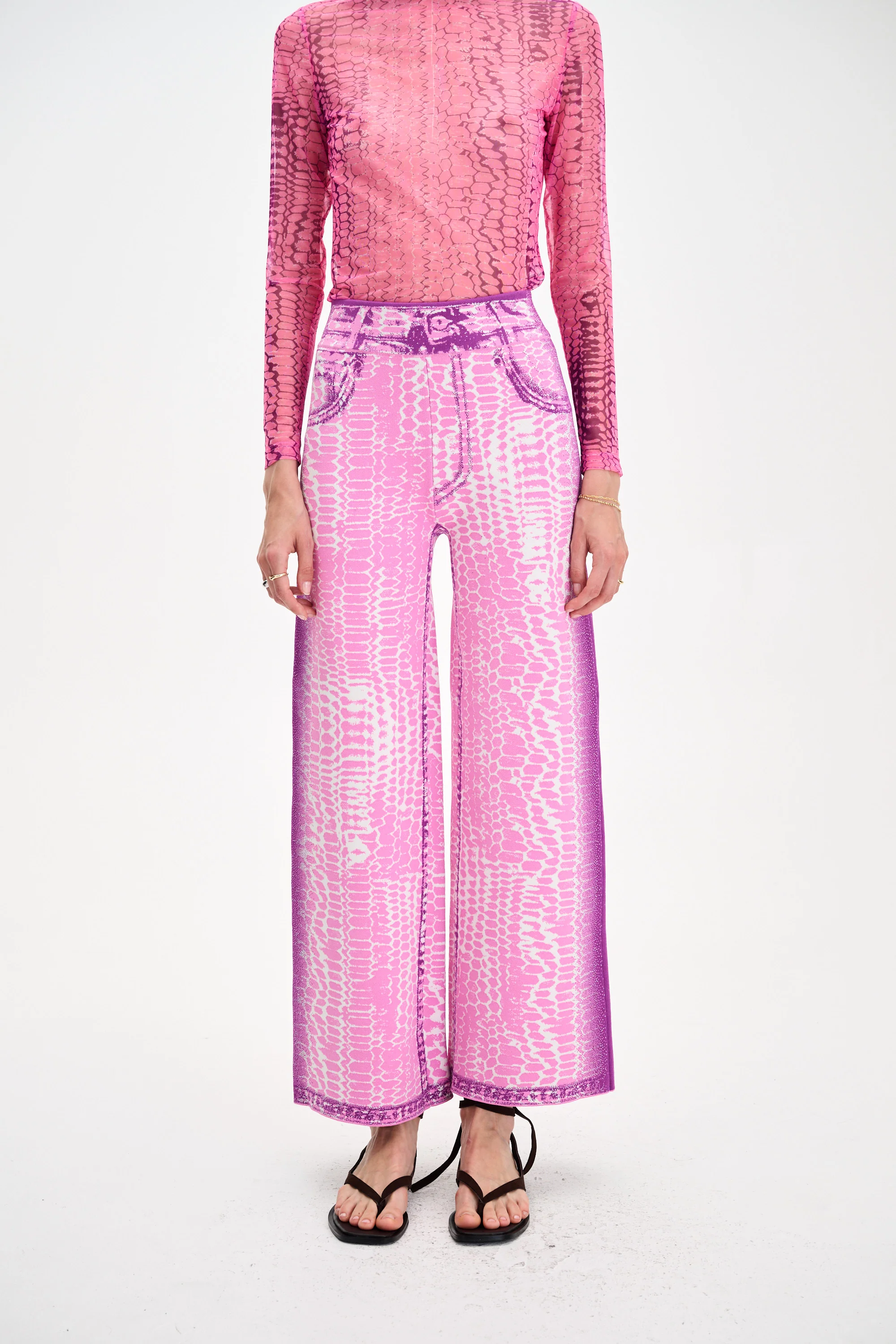 ZAHRA WIDE LEG PANTS - Image 4