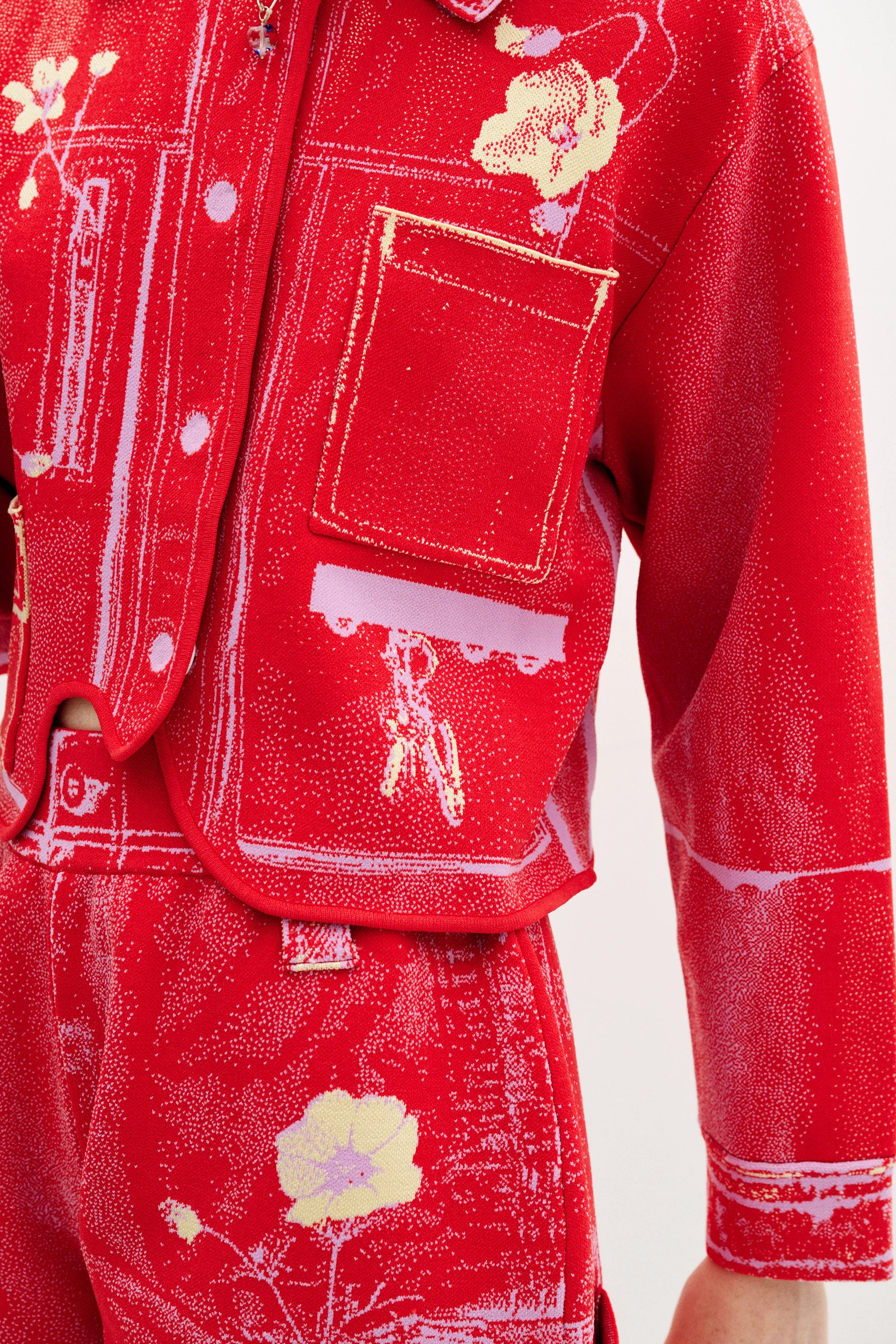 ZEBRINA FAKE CARGO JACKET - Image 5