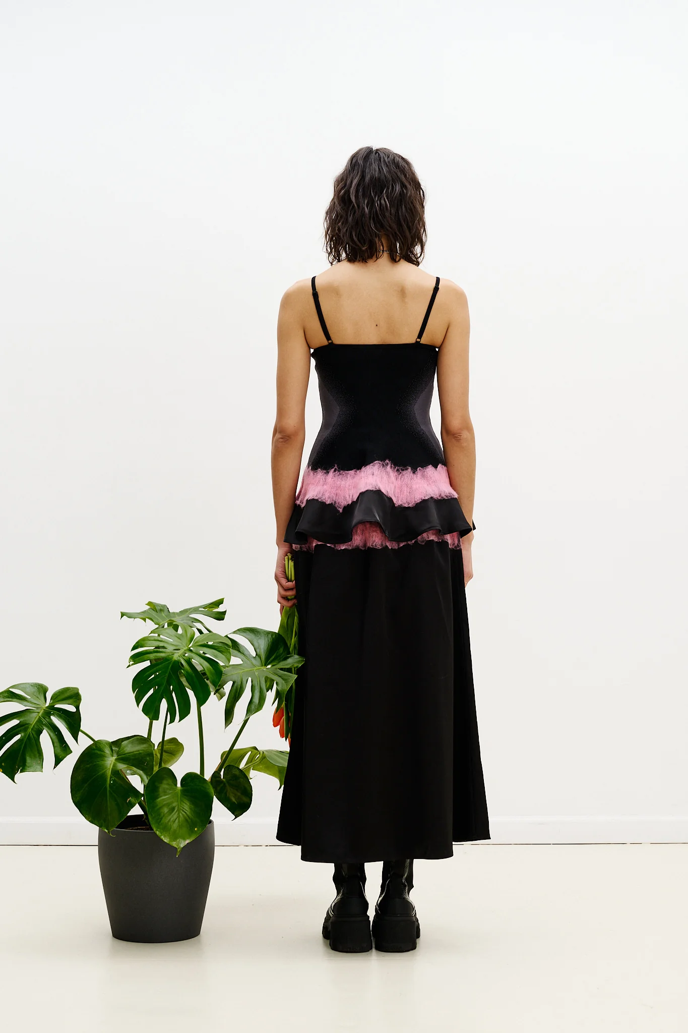ZINYA NEEDLE PUNCH MAXI SKIRT - Image 7
